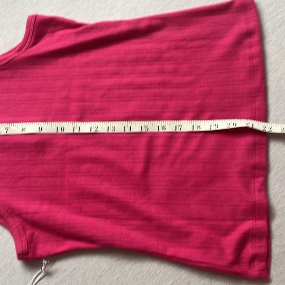 NWT P.J. Salvage, Back To Basics, Pointelle, Fuchsia, Loungewear Tank Top Size M - Picture 12 of 13